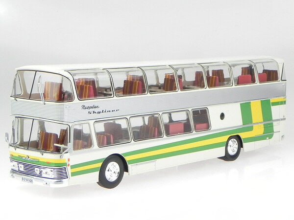 ixo Neoplan NH 22L Skyliner 1983 Double Deck Coach 1/43 Diecast BUS006