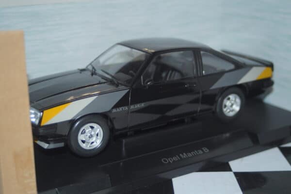 Model car group opel manta b magic black mcg18256
