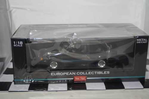 Sunstar ford escort rs turbo 1984 black 4964r 1:18 scale