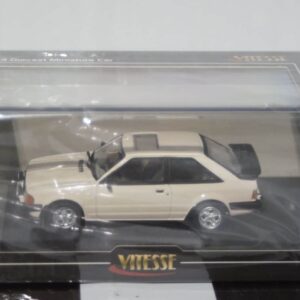 Sunstar ford escort rs turbo 1984 black 4964r 1:18 scale