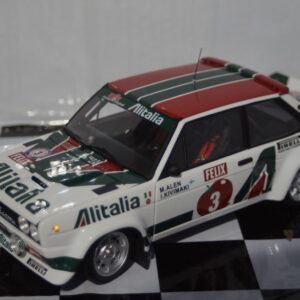Sunstar ford escort rs turbo 1984 black 4964r 1:18 scale