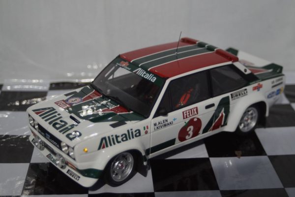 Sunstar ford escort rs turbo 1984 black 4964r 1:18 scale