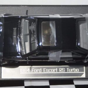 Sunstar ford escort rs turbo 1984 black 4964r 1:18 scale