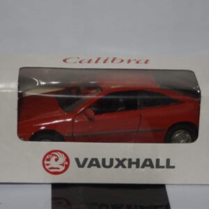 Gama vauxhall calibra 16v red in vauxhall box in 1:43 scale diecast model