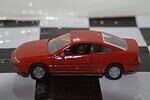 Gama vauxhall calibra 16v red in vauxhall box in 1:43 scale diecast model