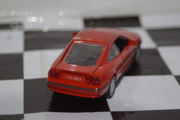 Gama vauxhall calibra 16v red in vauxhall box in 1:43 scale diecast model
