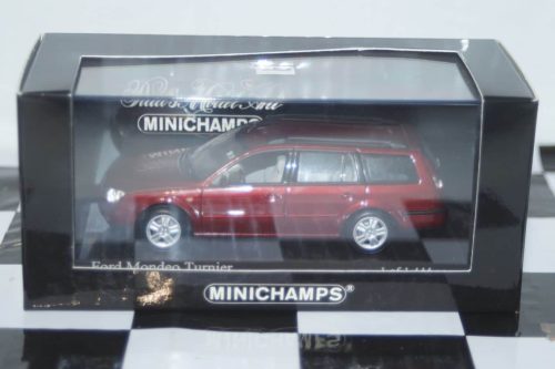 MinichampsFordFiestaMkBlueDoorLHD:Diecast