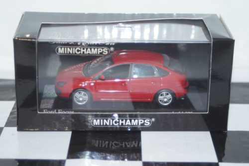 Minichamps Ford Fiesta Mk5 2004 Blue 5 Door LHD 1:43 Diecast