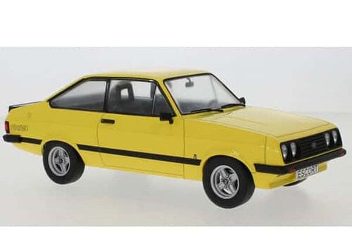 Model car group ford escort mk2 rs2000 yellow mcg18247