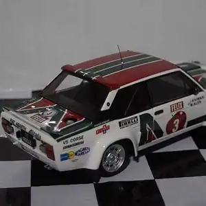Kyosho fiat 131 abarth 1978 1000 lakes rally 08376e 1:18 diecast