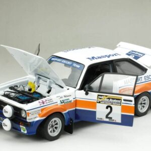 Sunstar ford escort mk2 rs1800 new zealand rally 1979 a.vatanen 4665 1:18 scale