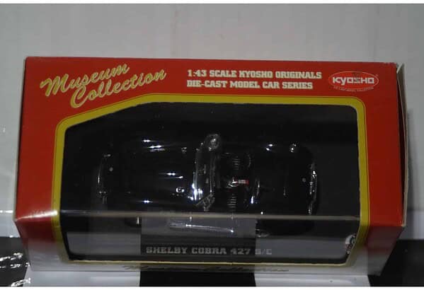 Kyosho Shelby Cobra 427S/C Black 1:43 03011k
