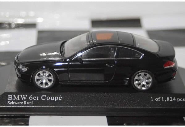 Minichamps BMW 6 Series Coupe 2006 431 026020 1:43