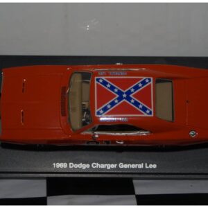 Autoworld dodge charger general lee 1969 orange awrss1151 1:43 scale