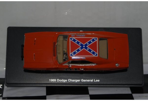 Autoworld dodge charger general lee 1969 orange awrss1151 1:43 scale