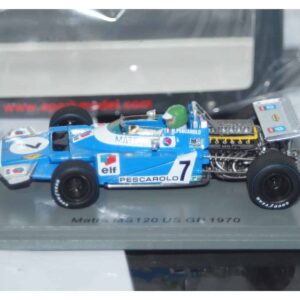 Spark matra ms120 no.7 us gp 1970 henri pescarolo 1:43 resin s4326