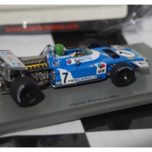 Spark matra ms120 no.7 us gp 1970 henri pescarolo 1:43 resin s4326