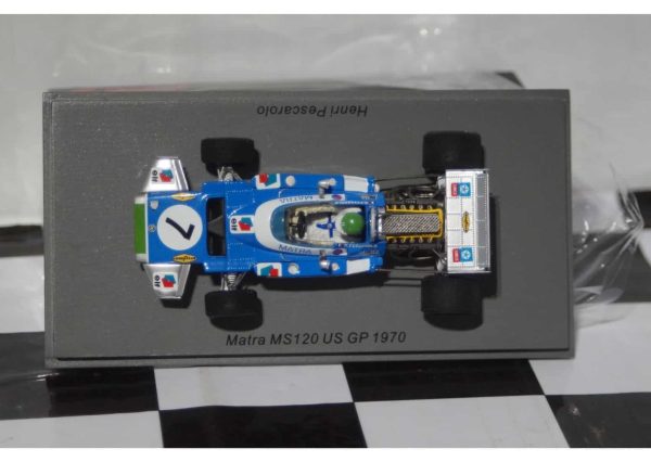 Spark matra ms120 no.7 us gp 1970 henri pescarolo 1:43 resin s4326