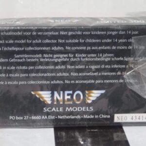 NEO Models Facel Vega Facellia Red NEO43414 1:43 scale