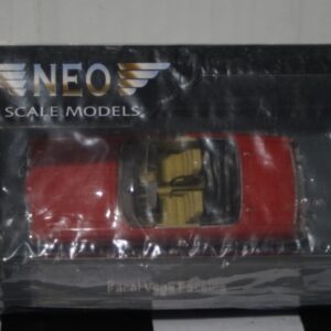 NEO Models Facel Vega Facellia Red NEO43414 1:43 scale
