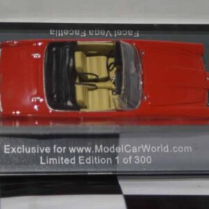 NEO Models Facel Vega Facellia Red NEO43414 1:43 scale