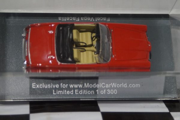 NEO Models Facel Vega Facellia Red NEO43414 1:43 scale