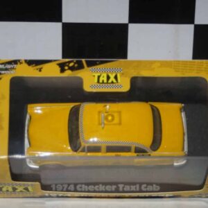 Greenlight checker taxi cab 1974 1:43 diecast 86601