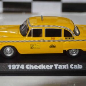 Greenlight checker taxi cab 1974 1:43 diecast 86601