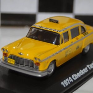 Greenlight checker taxi cab 1974 1:43 diecast 86601