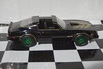 Greenlight Pontiac Trans am 1977 Smokey and the Bandit Green Wheels 1:24 Diecast 84013