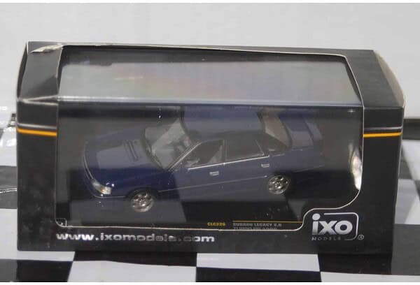 Ixo subaru legacy 2.0 turbo rs 1989 blue clc226 1:43