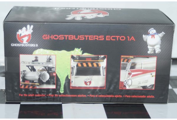 Hotwheels elite ecto 1 ghostbusters 1:43 x5495