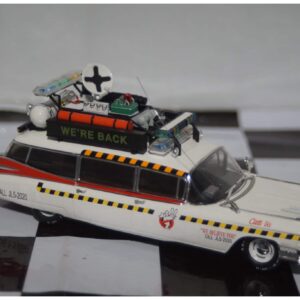 Hotwheels elite ecto 1 ghostbusters 1:43 x5495