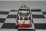 Hotwheels elite ecto 1 ghostbusters 1:43 x5495