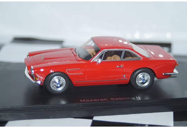 Neo models maserati sebring 11 red neo49602 1:43 scale