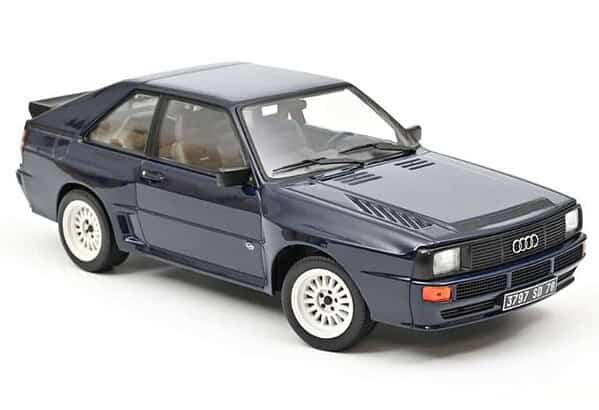 Norev audi sport quattro 1985 blue 1/18th 188314