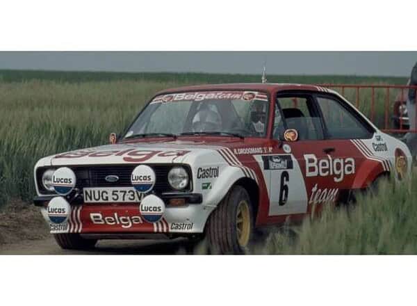 Sunstar ford escort mk2 rs1800 haspengouw rally 1982 4855 1:18 scale