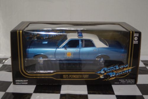Greenlight Plymouth Fury 1976 Smokey and the Bandit 1:24 Diecast 84102
