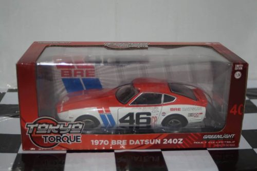 Greenlight 1970 bre datsun 240z tokyo torque 1:24 18301