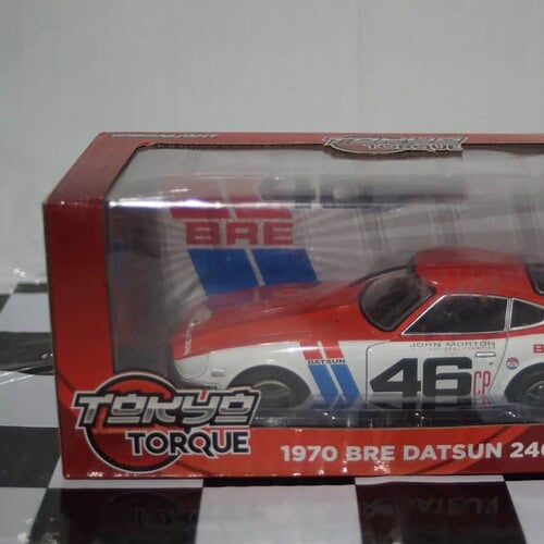 Greenlight 1970 bre datsun 240z tokyo torque 1:24 18301