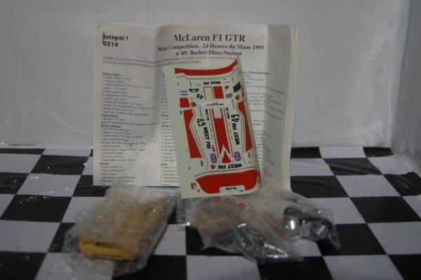 Renaissance Mclaren F1 GTR 24H Le Mans 1995 1:43 021d