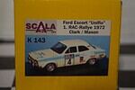 Scala 43 Ford Escort Mk1 RAC Rally 1972 R.Clark 1/43 Scale K143