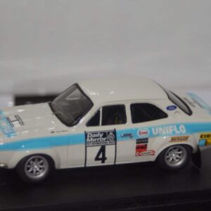 Scala 43 ford escort mk1 rac rally 1972 r.clark 1/43 scale k143