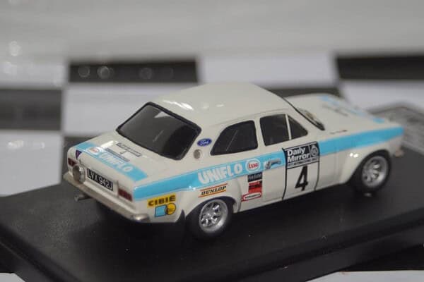 Scala 43 ford escort mk1 rac rally 1972 r.clark 1/43 scale k143