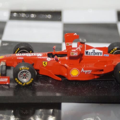 Automodel Art Ferrari F300 Towerwing M.Schumacher 1/43 white metal built kit