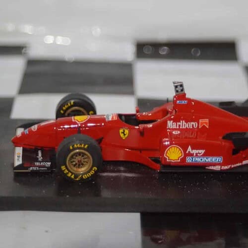 Automodel Art Ferrari F320 M.Schumacher 1/43 white metal built kit