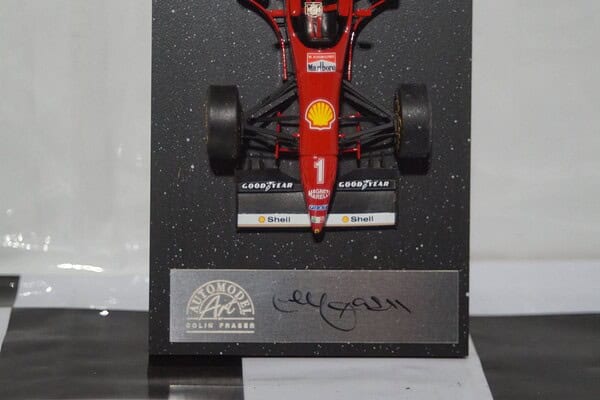 Automodel Art Ferrari F320 M.Schumacher 1/43 white metal built kit