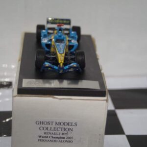 Automodel art renault r25 world champion f.alonso 2005 1/43 white metal built kit