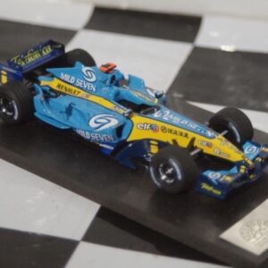 Automodel art renault r25 world champion f.alonso 2005 1/43 white metal built kit