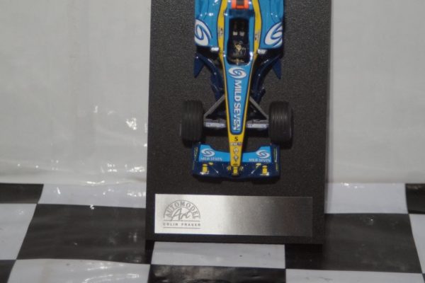 Automodel art renault r25 world champion f.alonso 2005 1/43 white metal built kit